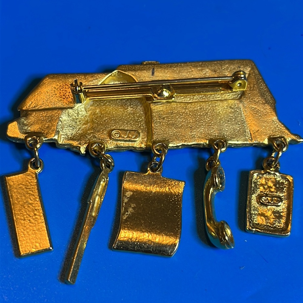 Real estate agent JEWELRY! Bracelet & JJ BROOCH - lot - Picture 4 of 8